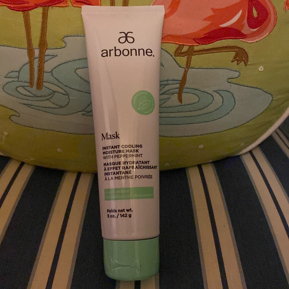 ARBONNE Instant Cooling Moisture with Peppermint Mask NEW FRESH Ahhhhhh 5 oz.